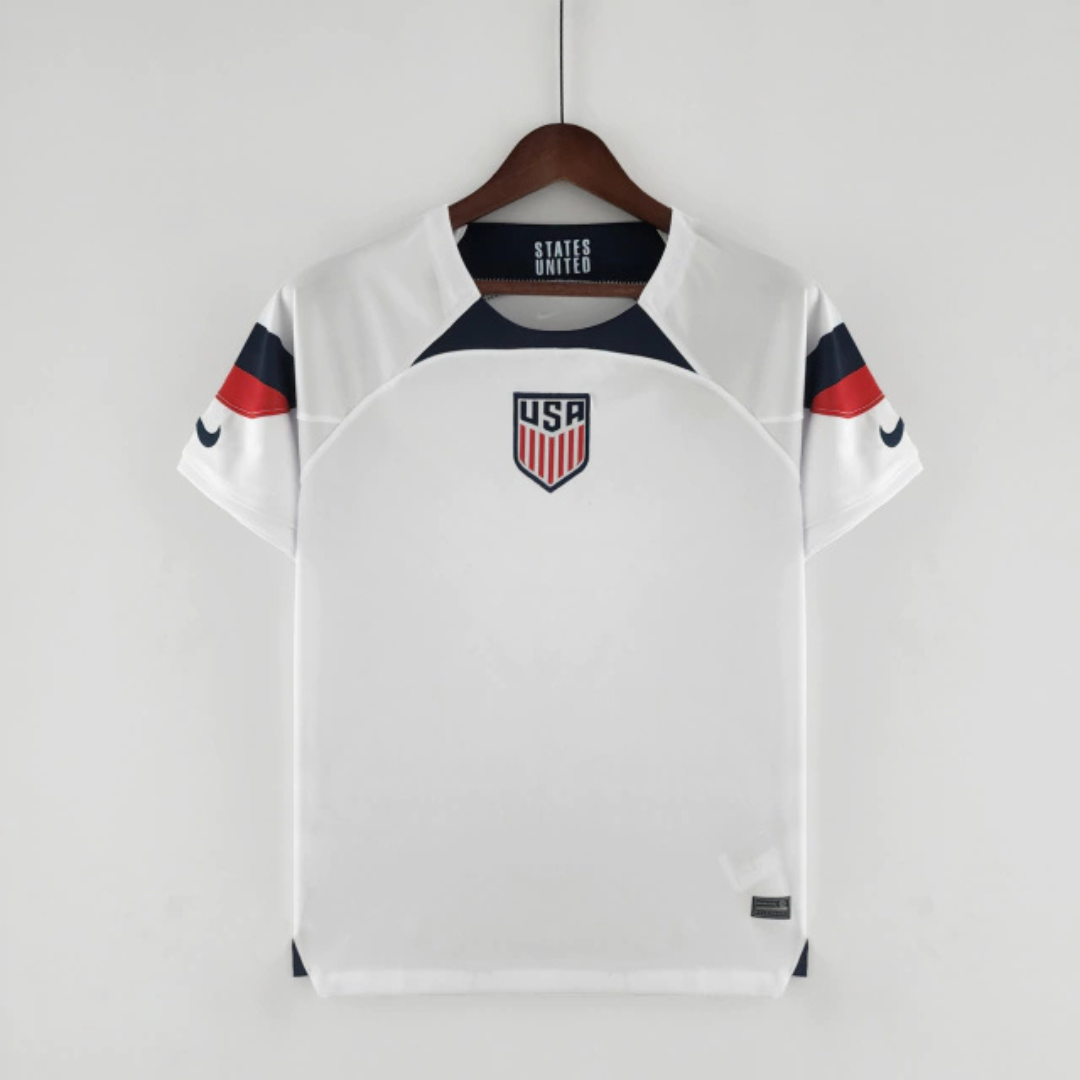 Camisa Seleção Estados Unidos I Home 22/23 Torcedor Nike Masculina - Branco