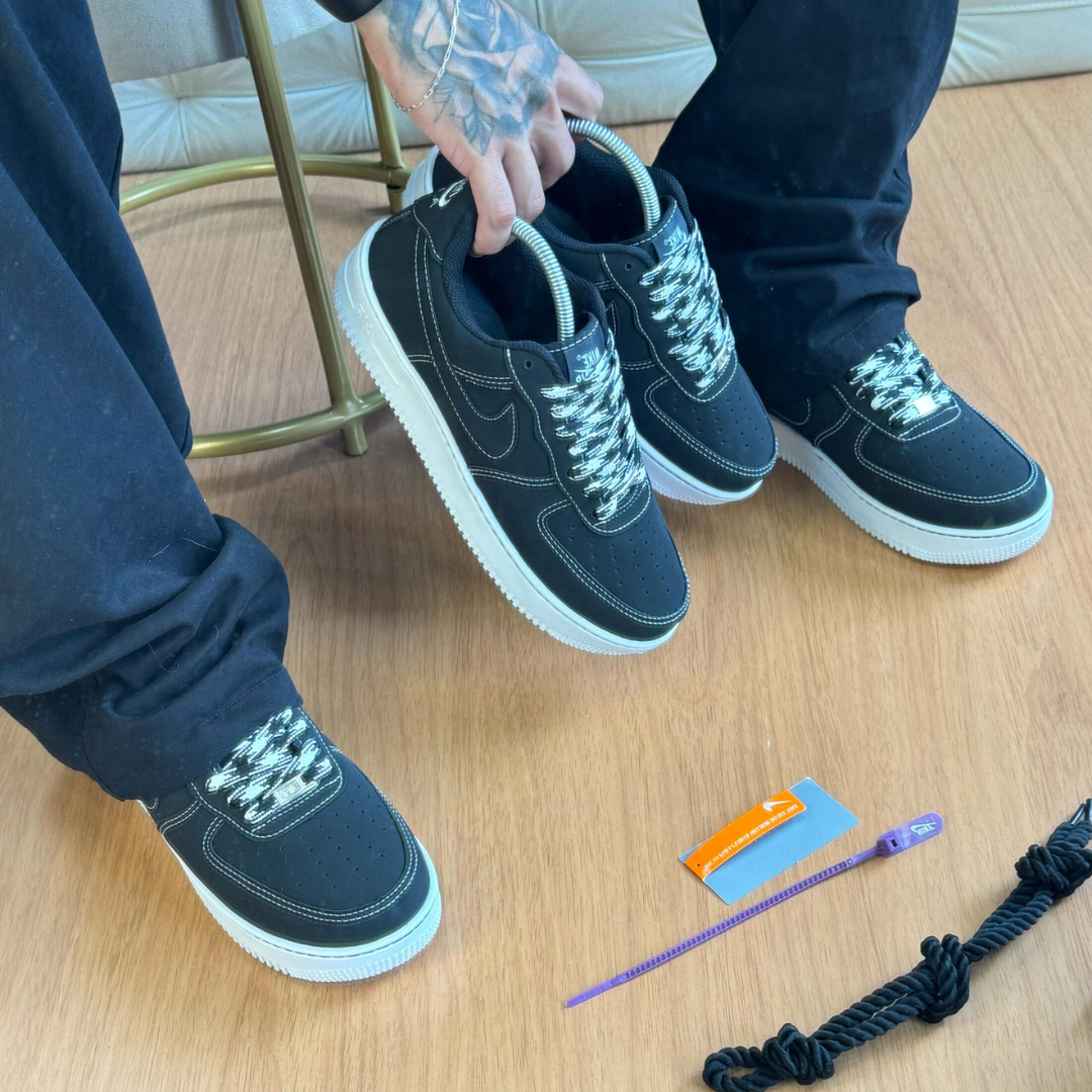 Tênis Nike Air Force F1 Preto Masculino