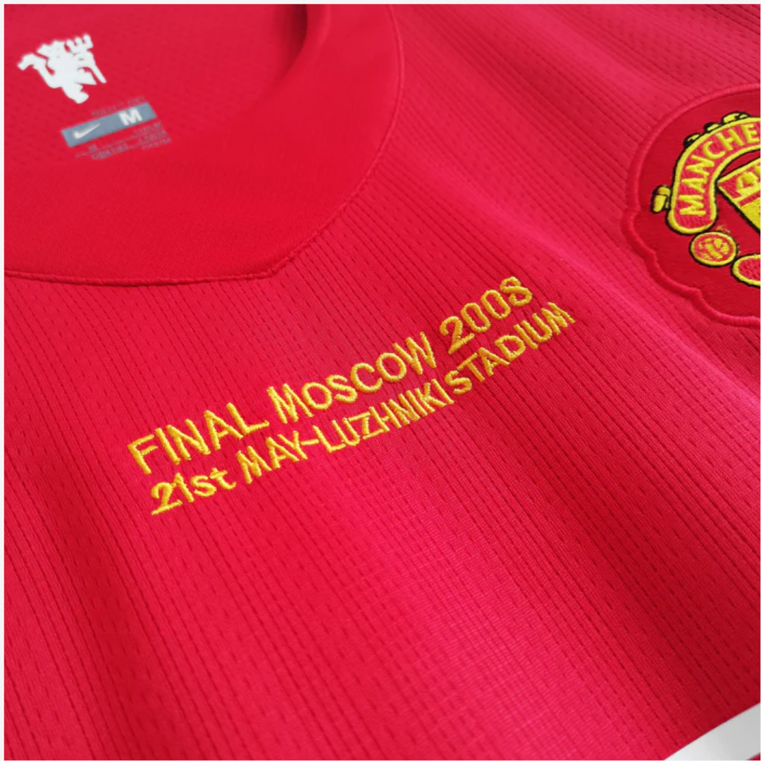 Camisa Manchester United Retrõ 2007/08 Home Torcedor - Masculina