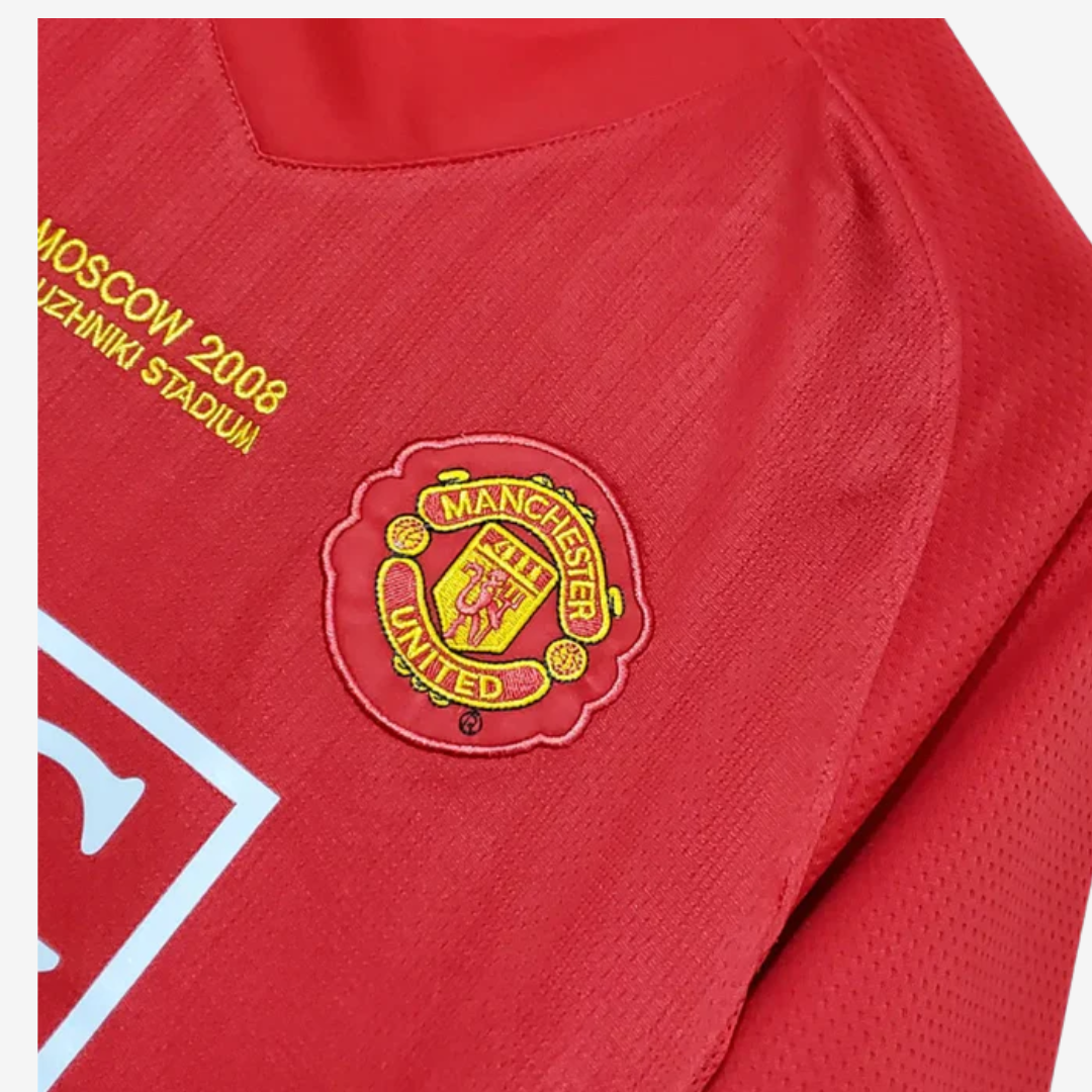 Camisa Manchester United Retrõ 2007/08 Home Torcedor - Masculina