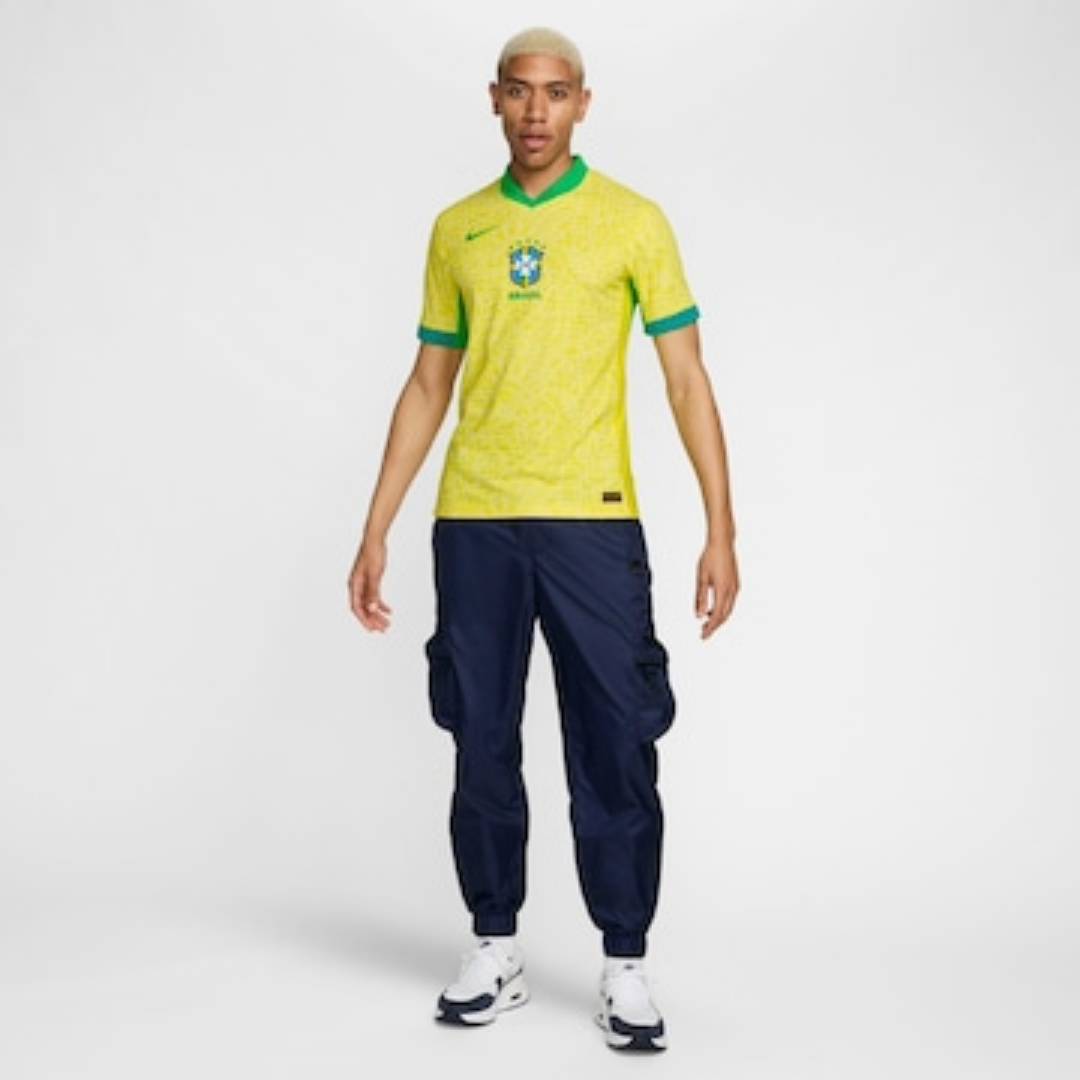 Camisa Brasil Titular 24/25 Nike Torcedor Masculina