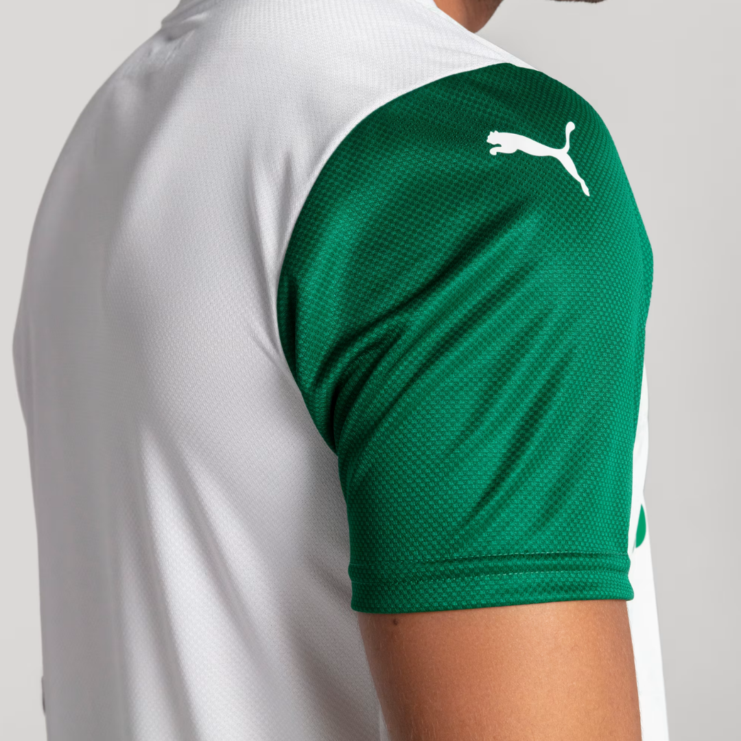 Camisa Palmeiras II AWAY 2025 Torcedor Branco+Verde