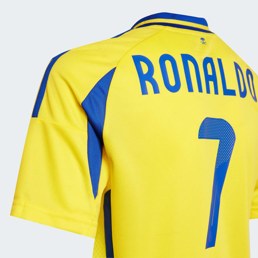 Camisa Al Nassr FC I 2024/25 Torcedor Masculina – Ronaldo