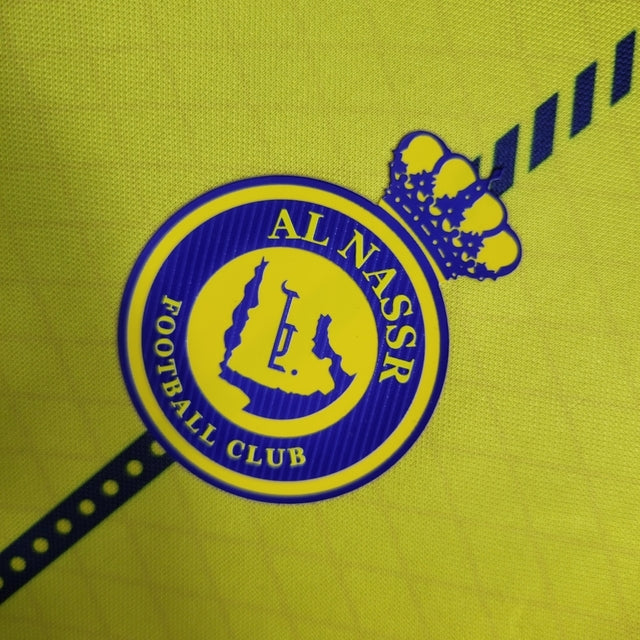 Camisa Al-Nassr I 23/24 Nike Torcedor Masculina - Amarela