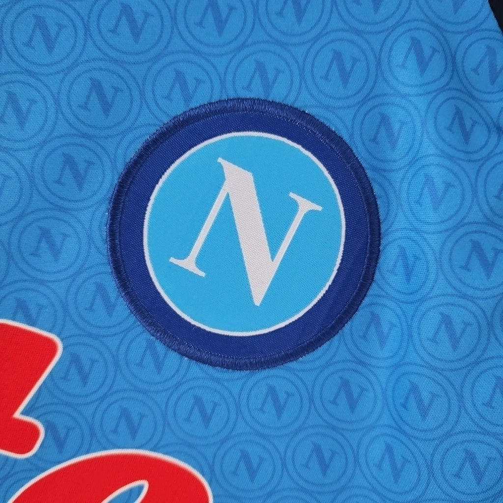 Camisa Napoli Home 22/23 Torcedor EA7 Masculina – Azul