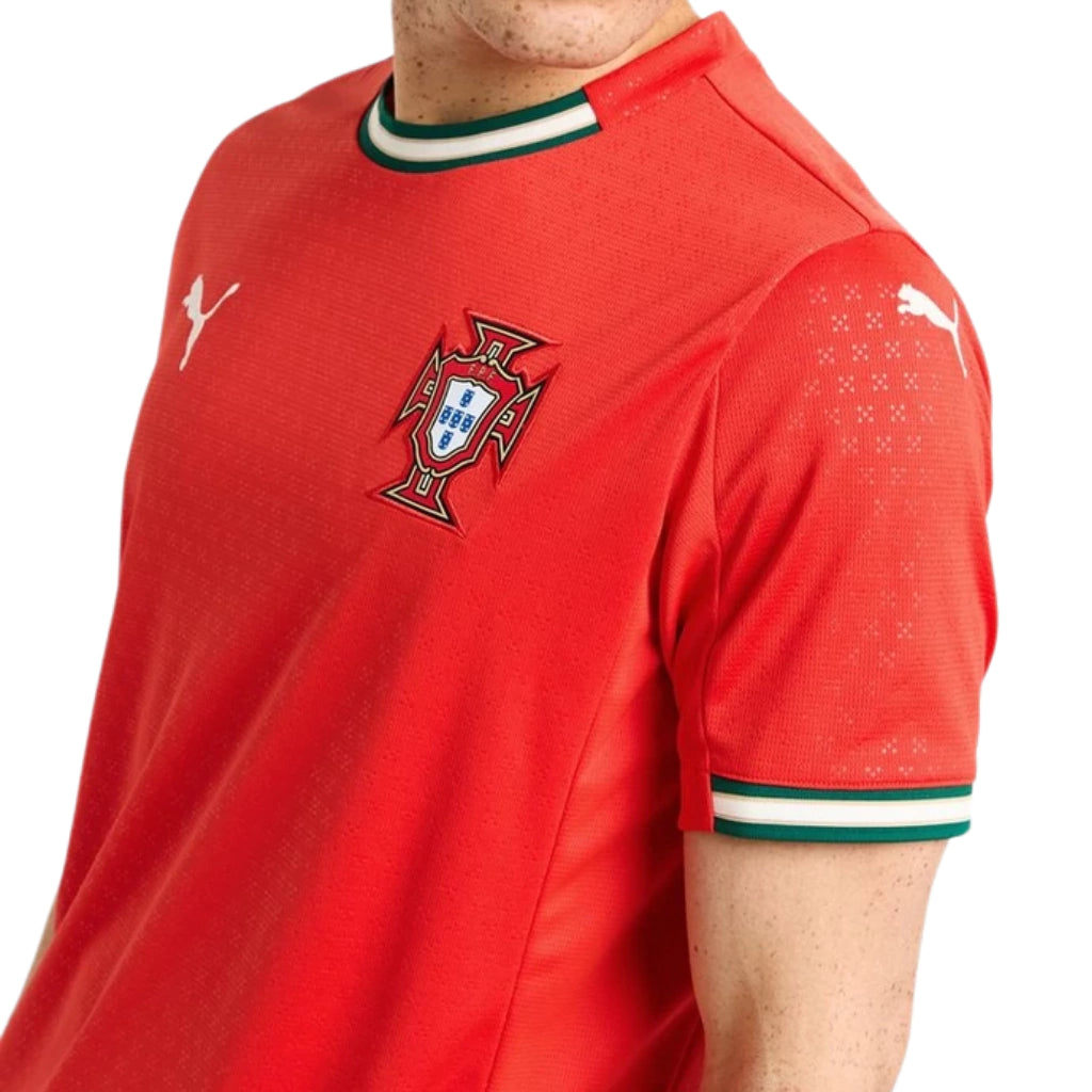 Camisa Portugal I 2025/26 Masculina Vermelha Torcedor