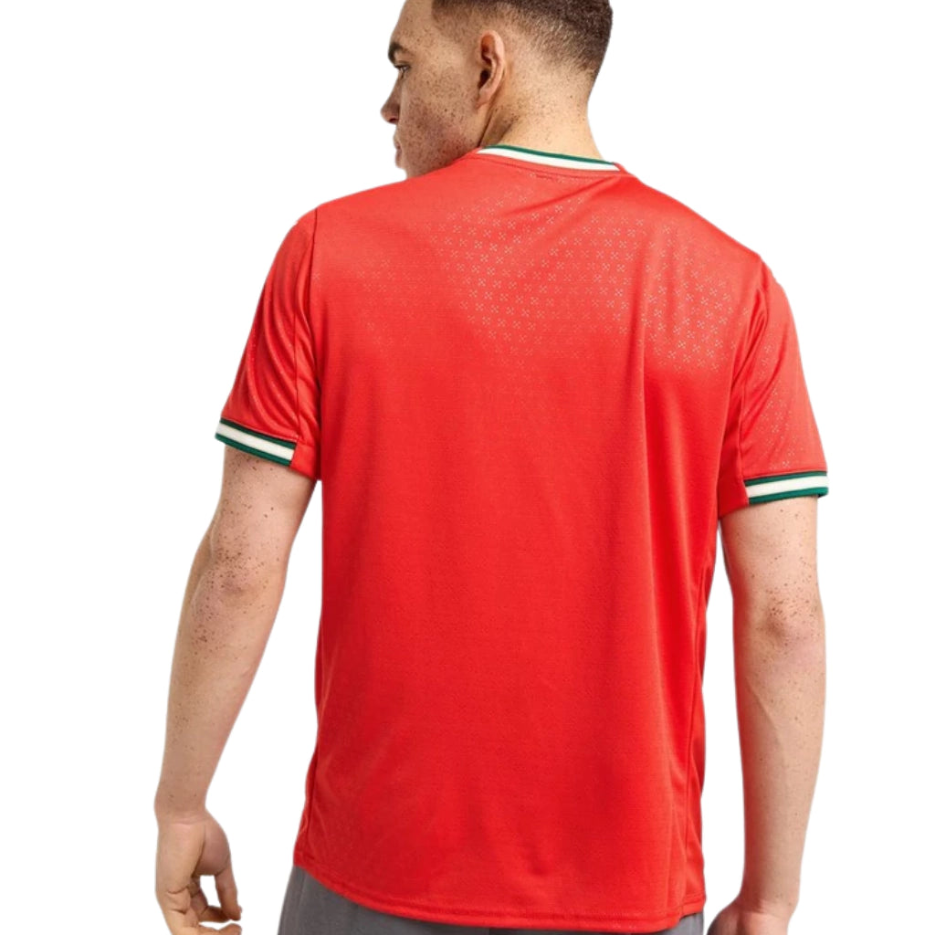 Camisa Portugal I 2025/26 Masculina Vermelha Torcedor
