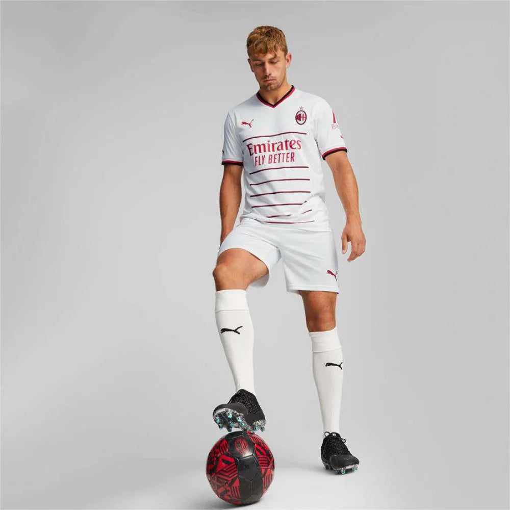 Camisa Puma AC Milan II 22/23 Torcedor Masculina Branca