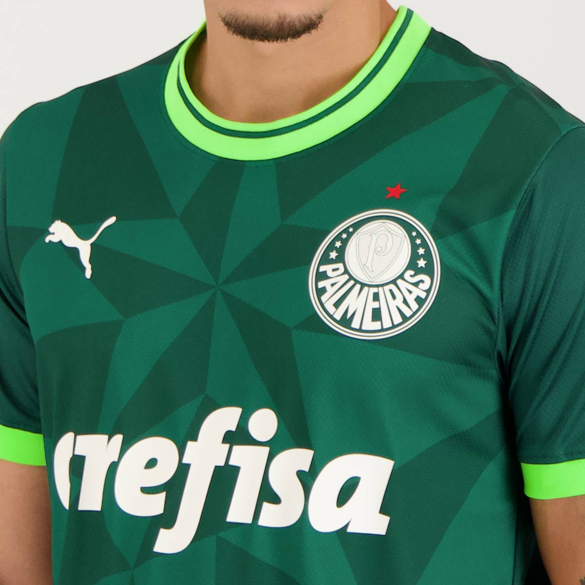 Camisa Puma Palmeiras I 2023 – Torcedor Masculina