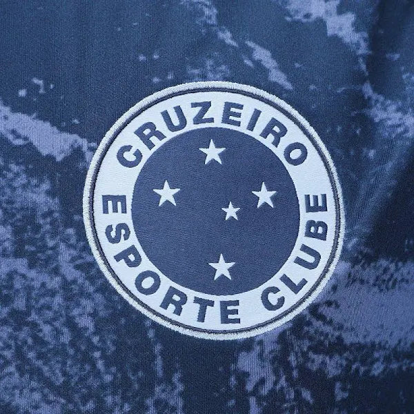 Camisa adidas Masculina Cruzeiro III 2024 Torcedor – Azul Marinho
