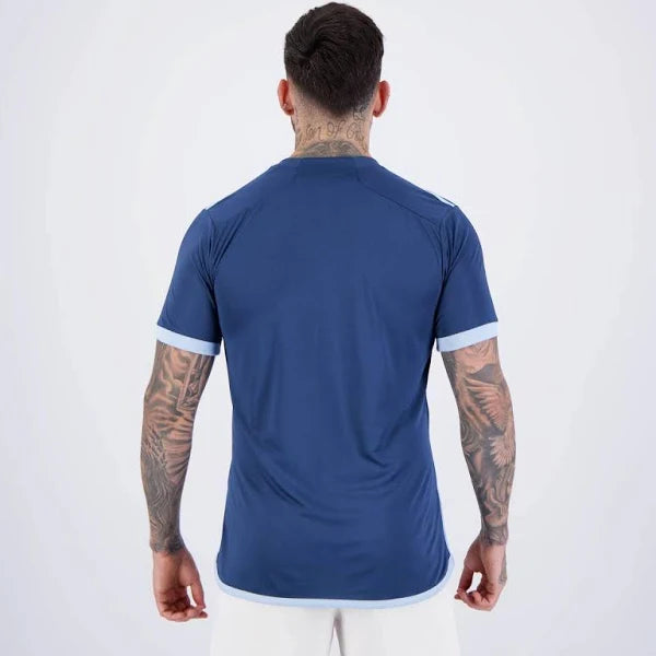 Camisa adidas Masculina Cruzeiro III 2024 Torcedor – Azul Marinho