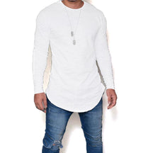 Camiseta Masculina Vermelha Long Line