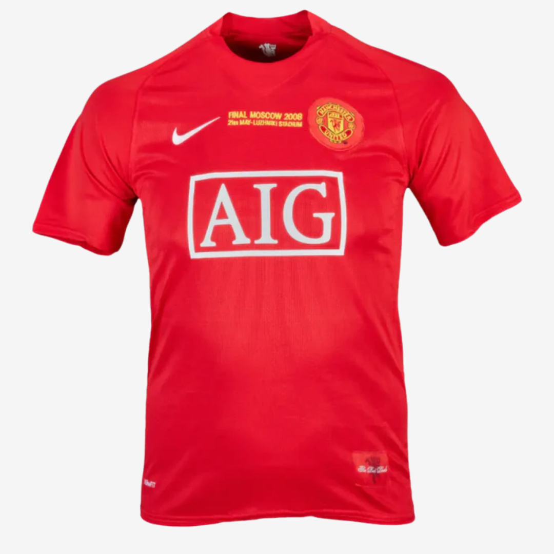 Camisa Manchester United Retrõ 2007/08 Home Torcedor - Masculina