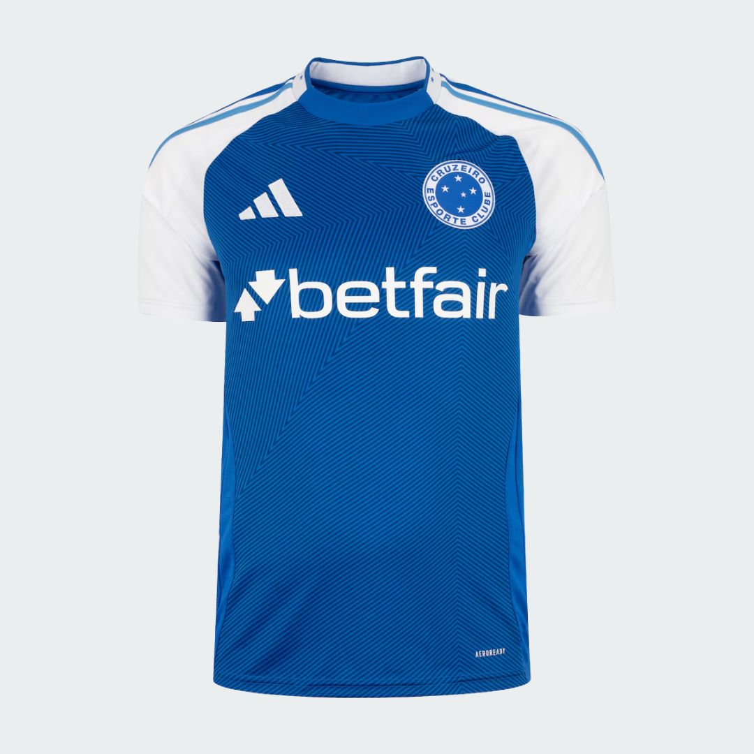 Camisa Cruzeiro I 2025 Adidas Masculina Torcedor