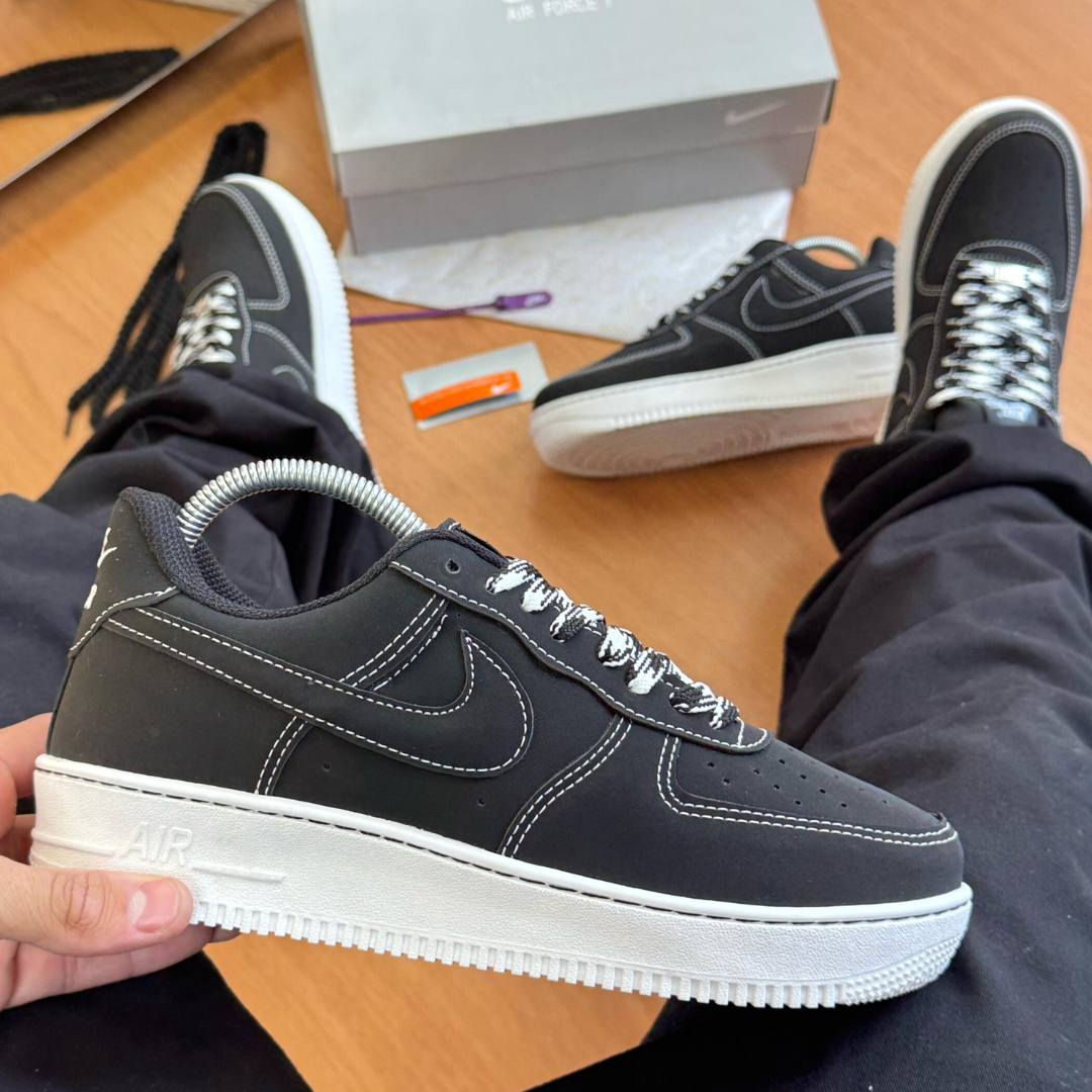 Tênis Nike Air Force F1 Preto Masculino