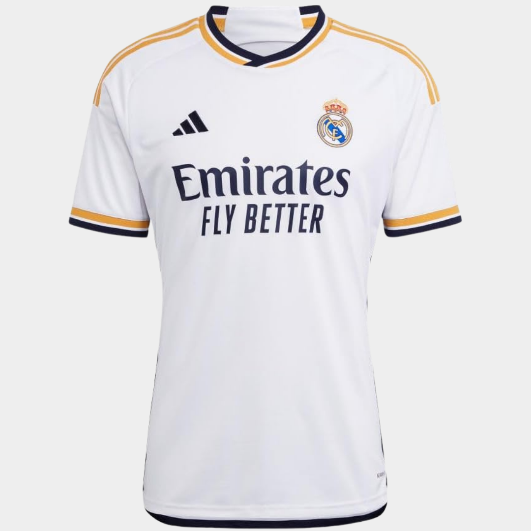 Camisa Real Madrid Titular 2023/2024 Torcedor Masculina Adidas