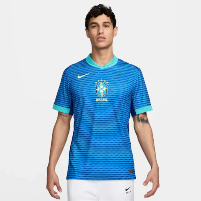 Camisa Brasil II 2024/25 Nike Torcedor Masculina Azul