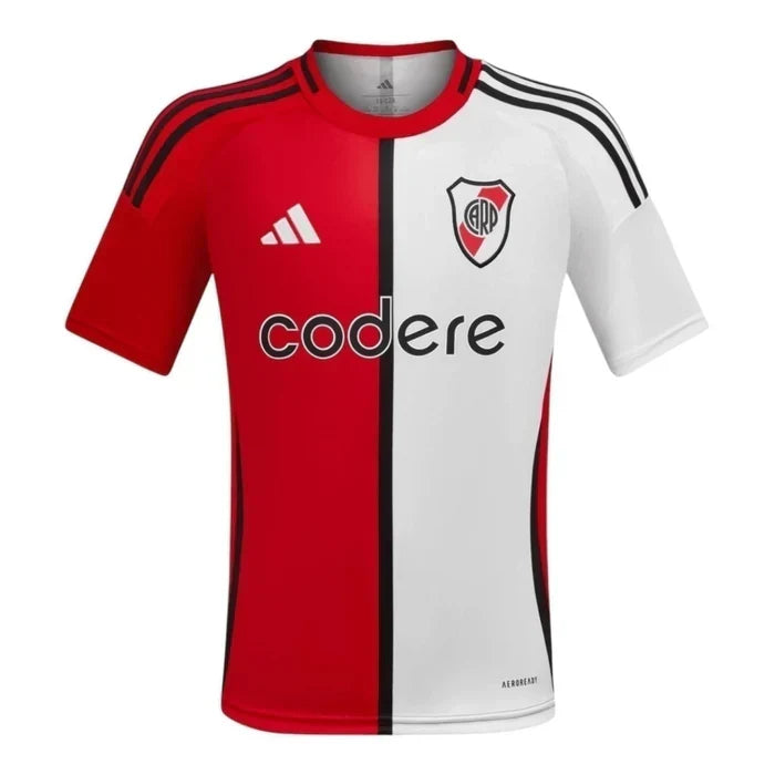 Camisa River Plate Masculina Torcedor Vermelho+Branco