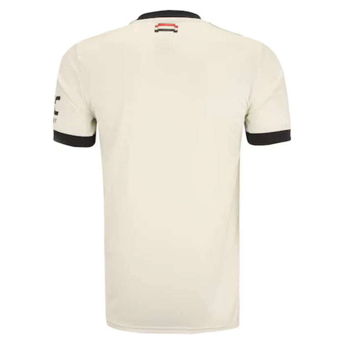 Camisa do Manchester United III 24/25 adidas Torcedor Masculina Bege