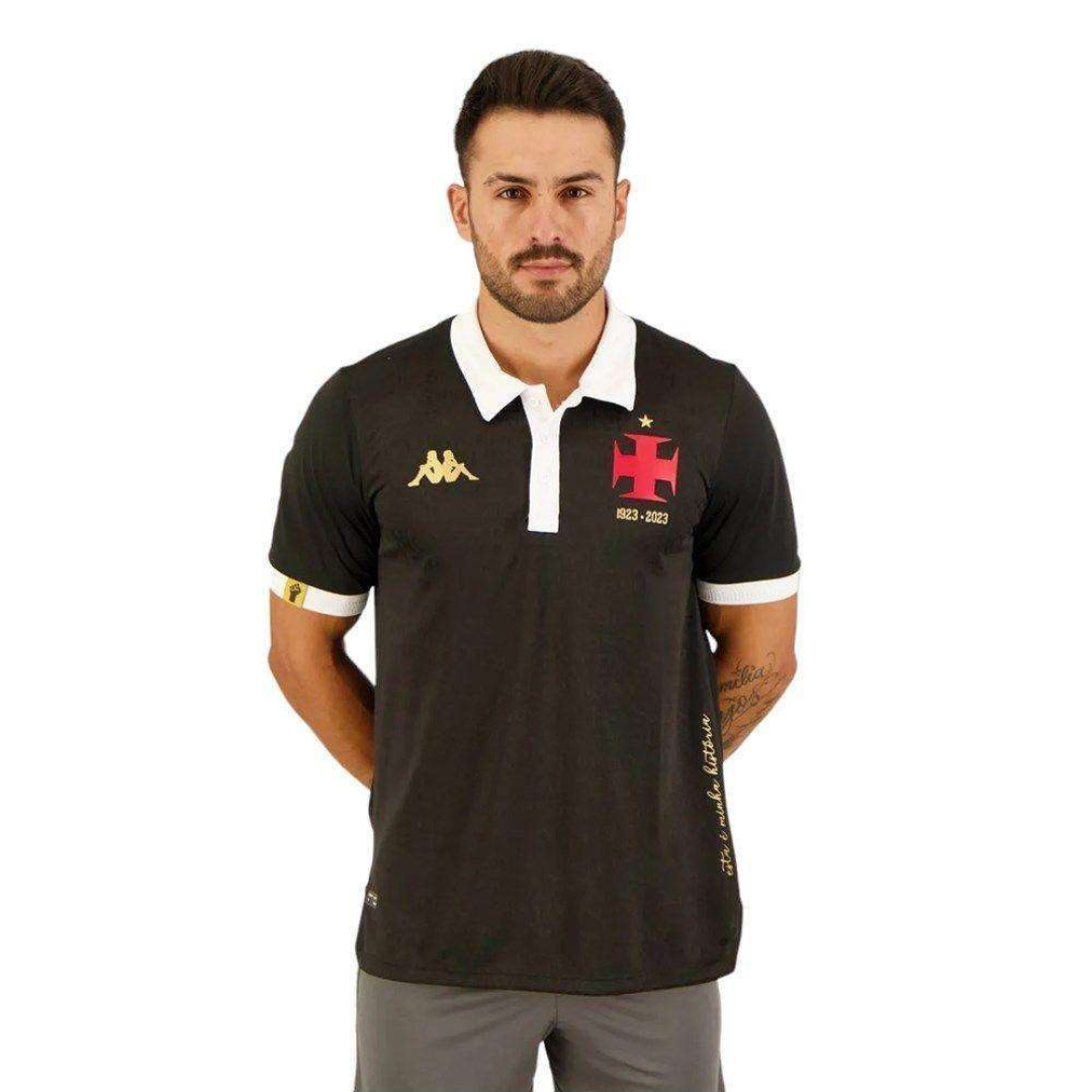 Camisa Vasco da Gama III 2023/24 Masculina Torcedor – Preta