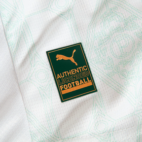 Camisa Palmeiras II AWAY 2025 Torcedor  Branco+Verde