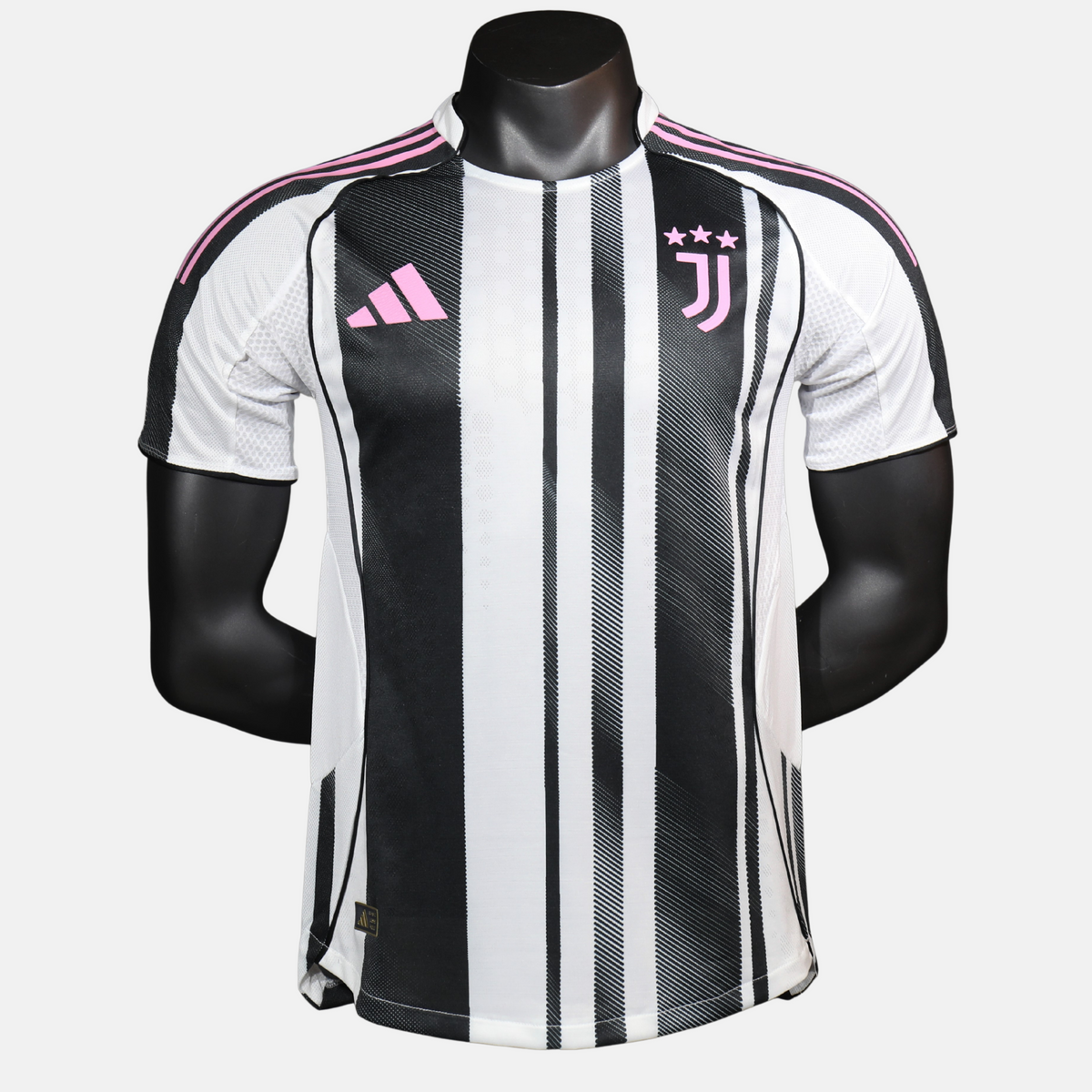 Camisa Juventus I 25/26 Torcedor Nike Masculina Preto e Branco