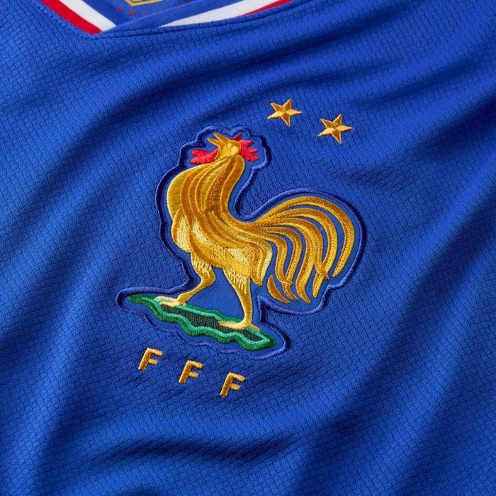 Camisa Nike França I 2024/25 Torcedor Pro Masculina Azul