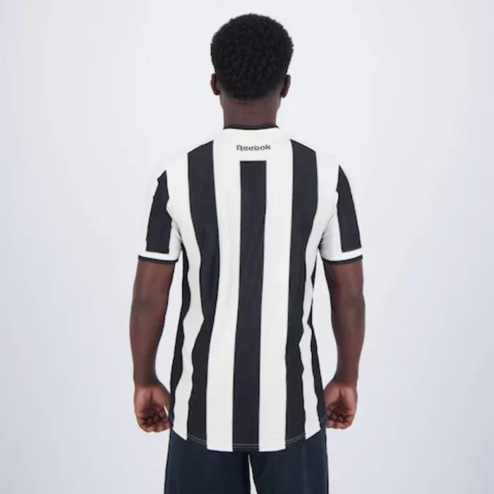 Camisa do Botafogo I 2024 Masculina Torcedor S/N Preto+Branco