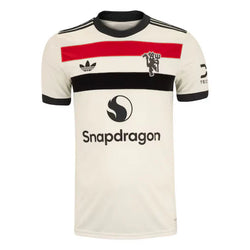 Camisa do Manchester United III 24/25 adidas Torcedor Masculina Bege