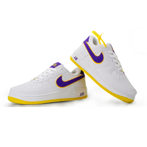 Tênis Nike Air Force Lakers Masculino