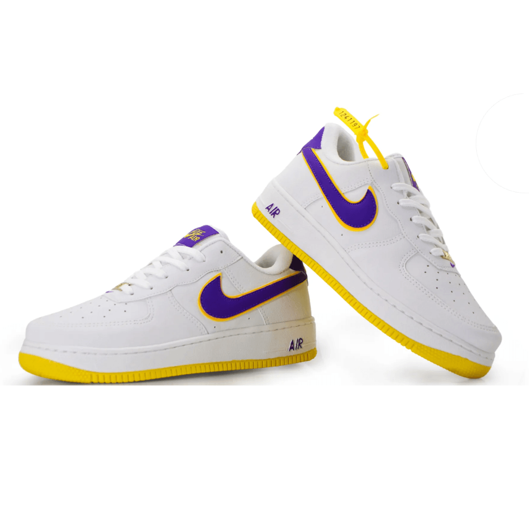 Tênis Nike Air Force Lakers Masculino