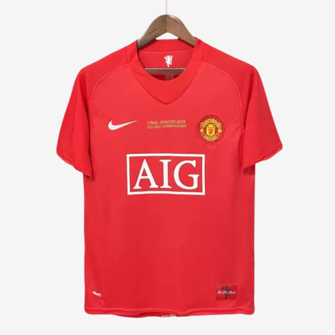 Camisa Manchester United Retrõ 2007/08 Home Torcedor - Masculina