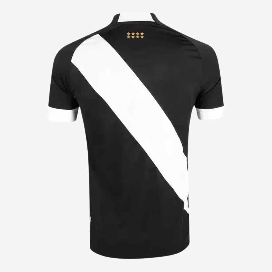 Camisa Vasco Torcedor Masculina – Branco+Preto