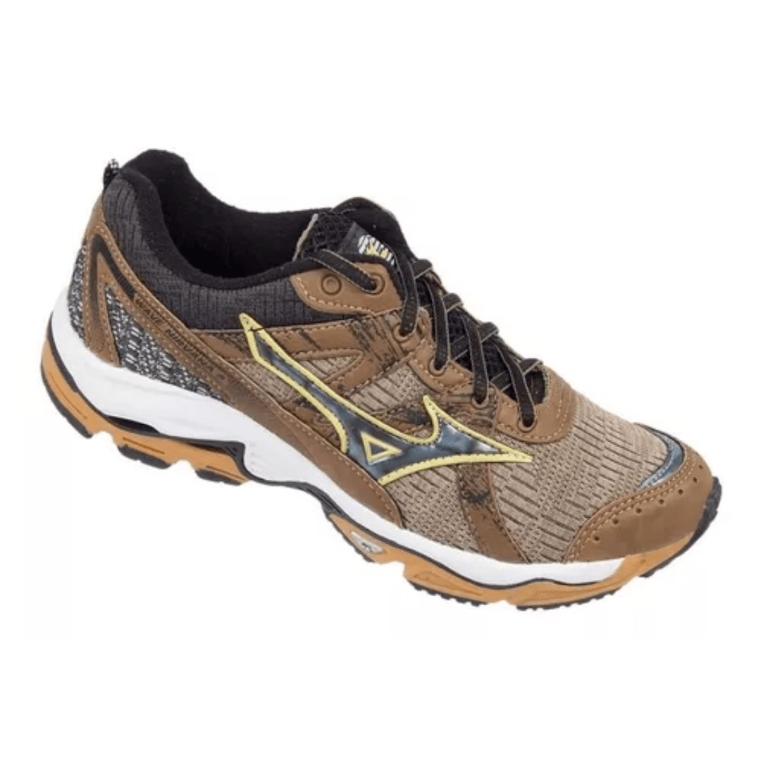 Tênis Mizuno Nirvana 9 Masculino Laranja