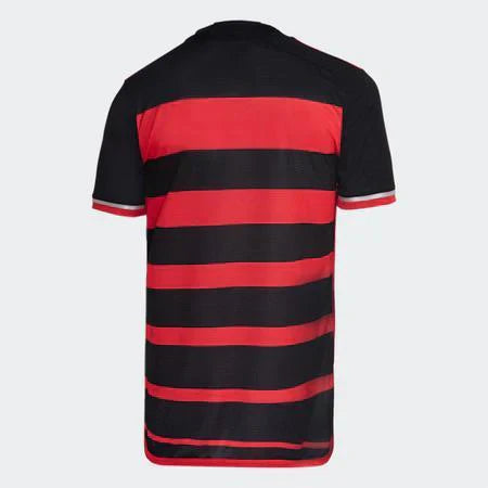 Camisa Flamengo I 24/25 Torcedor Masculina Preta+Vermelha