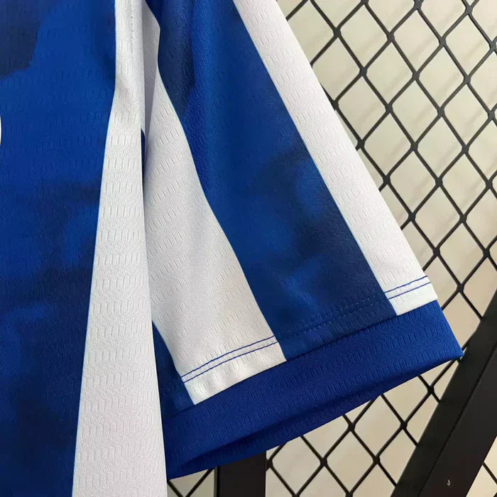 Camisa FC Porto I 2024/25 Torcedor Masculina Azul+Branco
