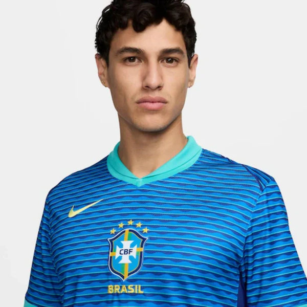 Camisa Brasil II 2024/25 Nike Torcedor Masculina Azul