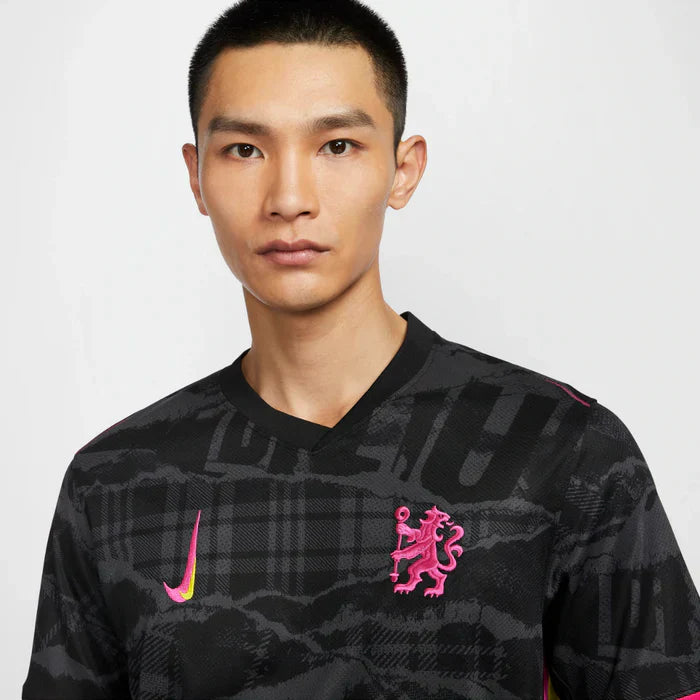 Camisa Nike FC Chelsea III 2024/25 Torcedor Pro Masculina Preto