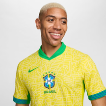Camisa Brasil Titular 24/25 Nike Torcedor Masculina
