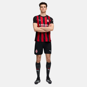 Camisa AC Milan I 25/26 Torcedor Masculina – Vermelha e Preta