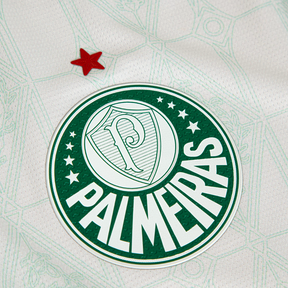 Camisa Palmeiras II AWAY 2025 Torcedor  Branco+Verde