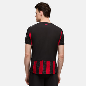 Camisa AC Milan I 25/26 Torcedor Masculina – Vermelha e Preta