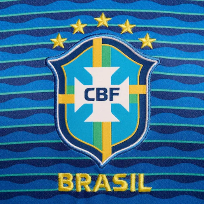 Camisa Brasil II 2024/25 Nike Torcedor Masculina Azul