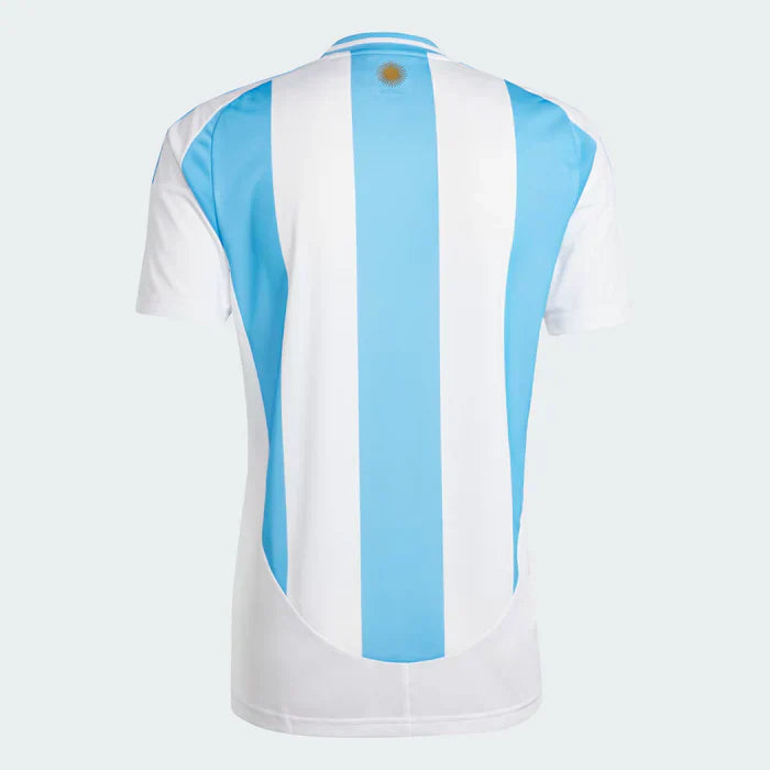 Camisa l Argentina 24 Torcedor Masculino Azul+Branco