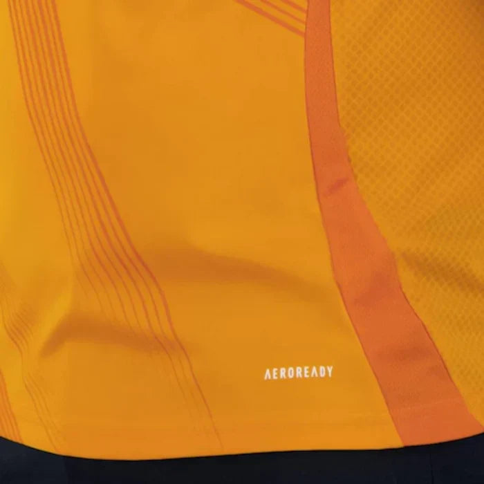 Camisa Real Madrid 2025 Adidas Away Masculina Torcedor Laranja
