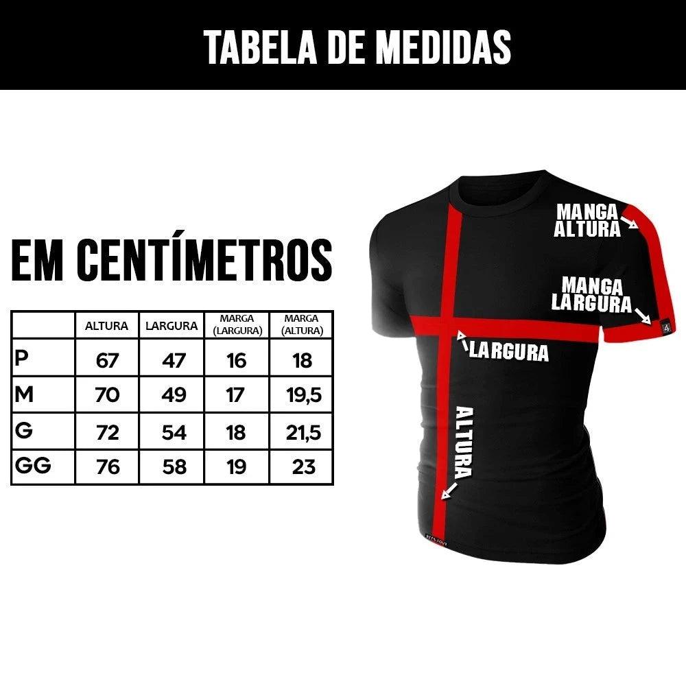 Camiseta Masculina Preta  Slim