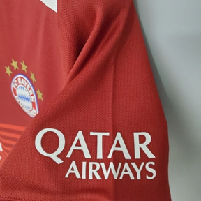 Camisa Bayern de Munique Home 21/22 Torcedor Masculina – Vermelha