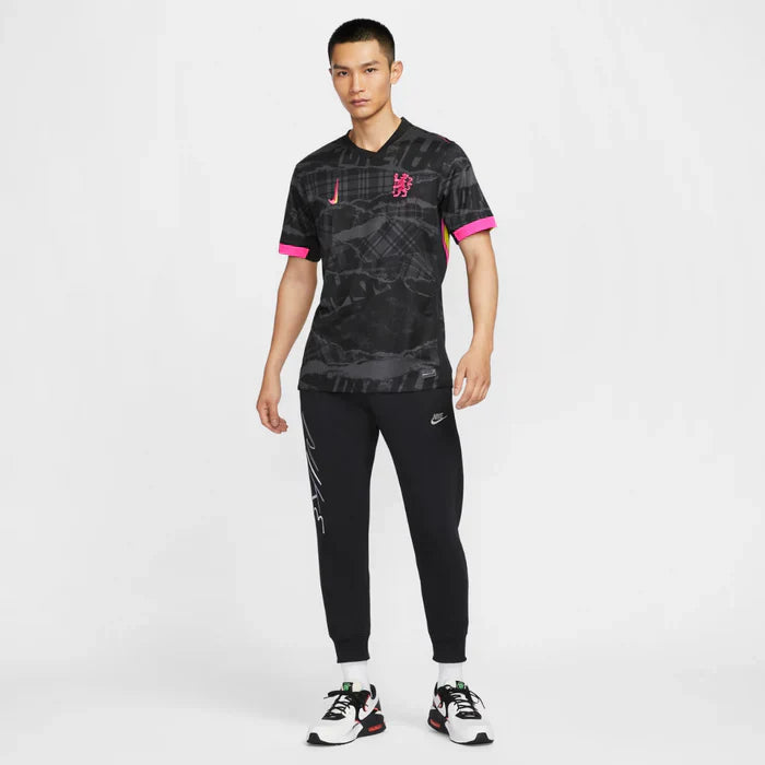 Camisa Nike FC Chelsea III 2024/25 Torcedor Pro Masculina Preto