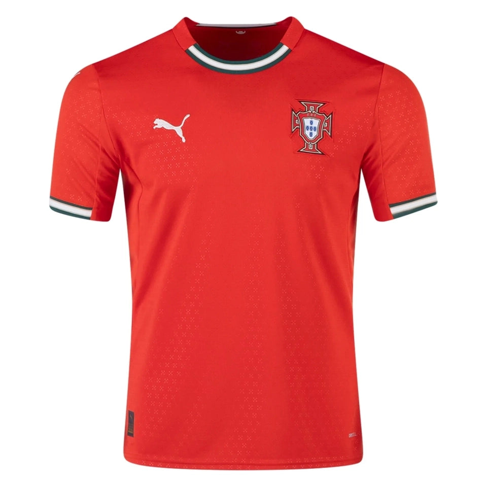 Camisa Portugal I 2025/26 Masculina Vermelha Torcedor