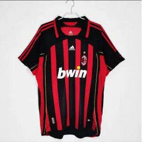 Camisa Retrô Milan 2006/2007 Preto+Vermelho